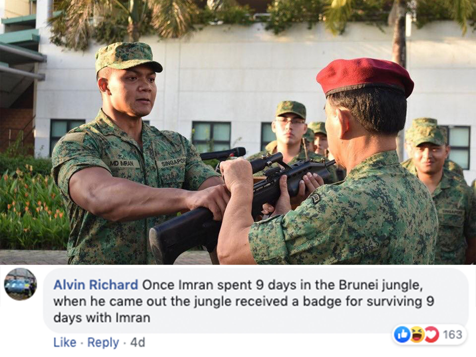 Memes and comments about Imran the Swoldier