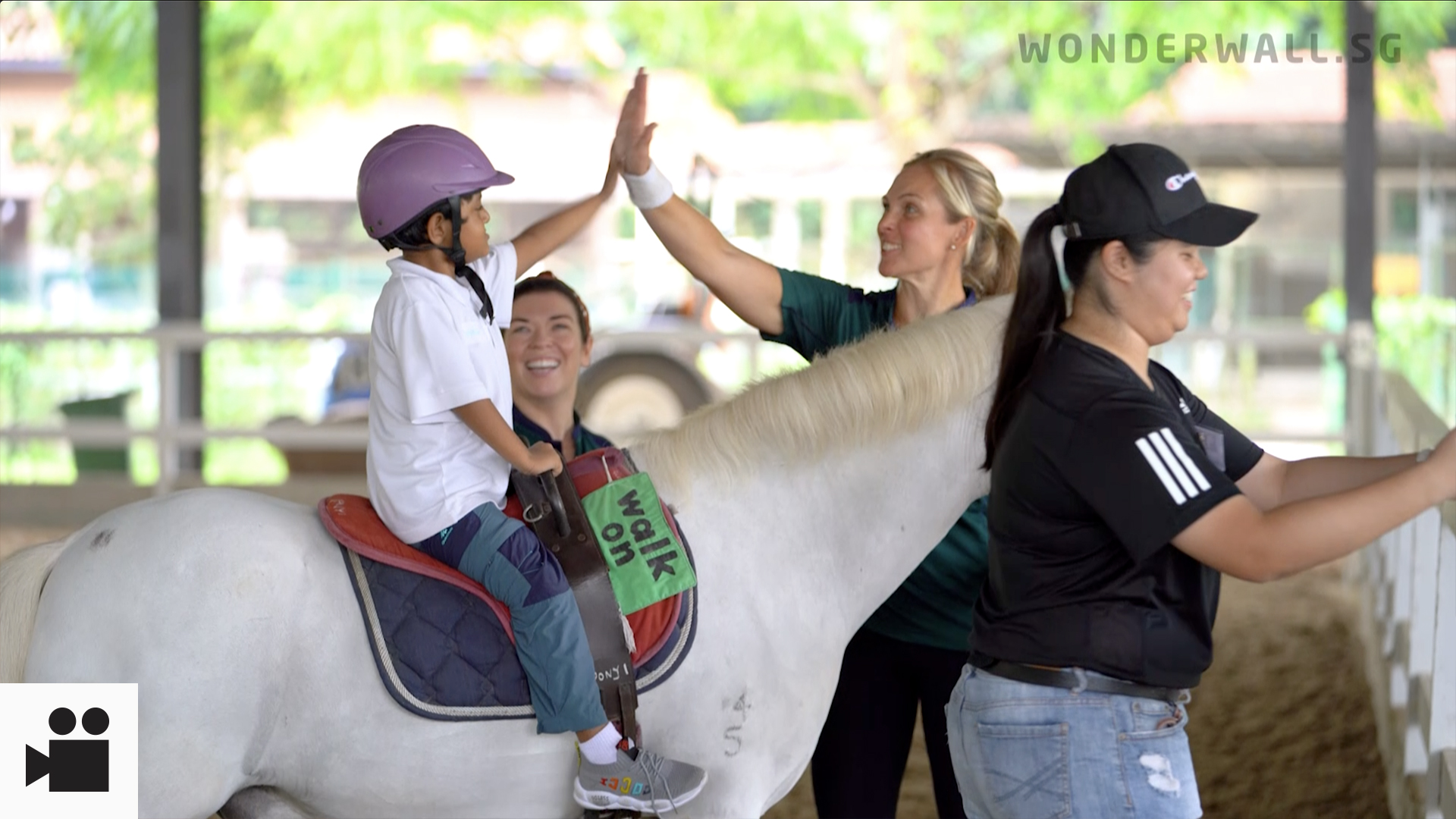 Riding for the Disabled Association (RDA) Volunteers Horsing Around For The Love Of Children.