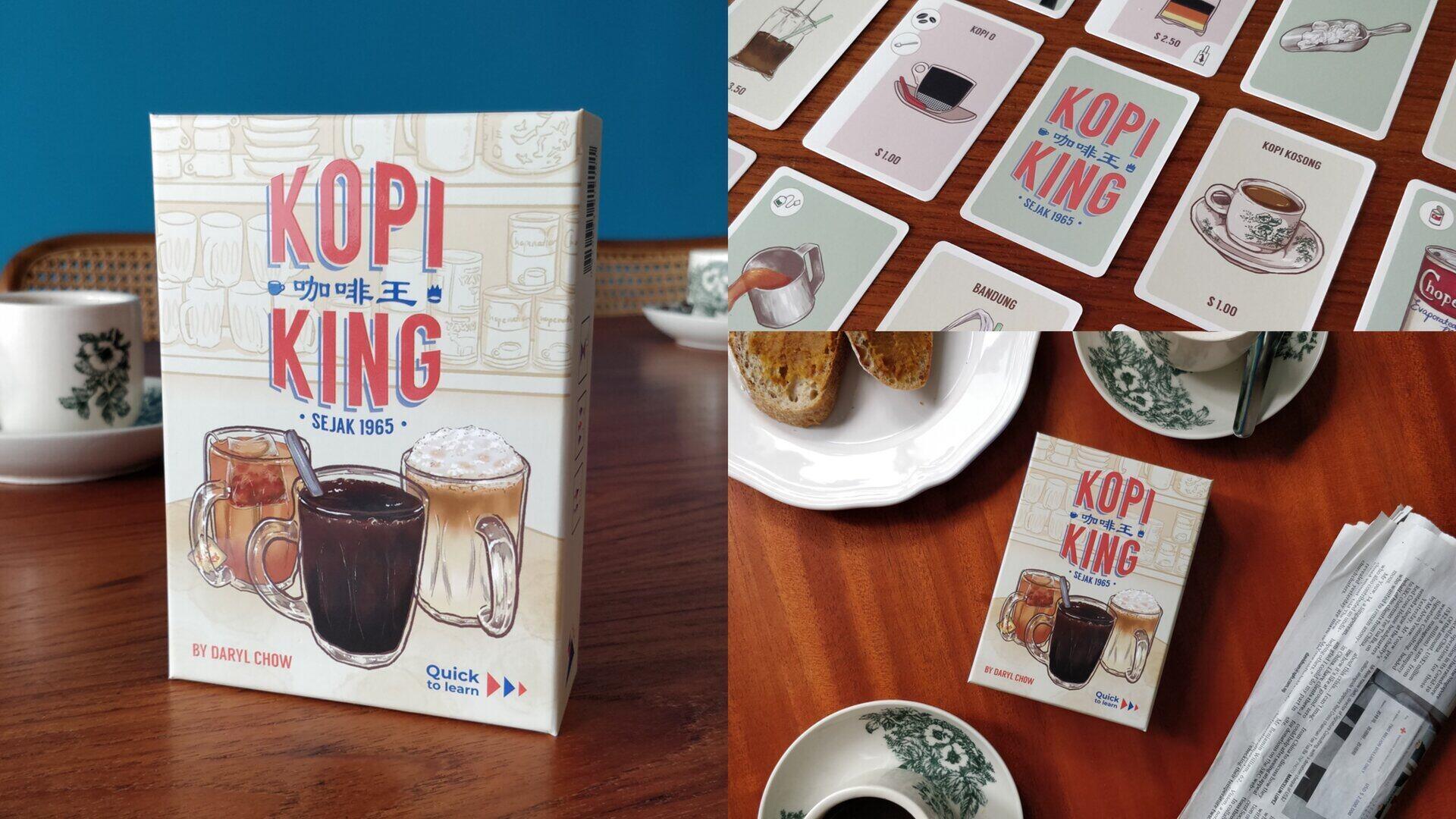 Discover Kopi King, the fun Singaporean card game that teaches you how to order and make classic kopitiam drinks. Perfect for families, kids 6+ and coffee lovers.
