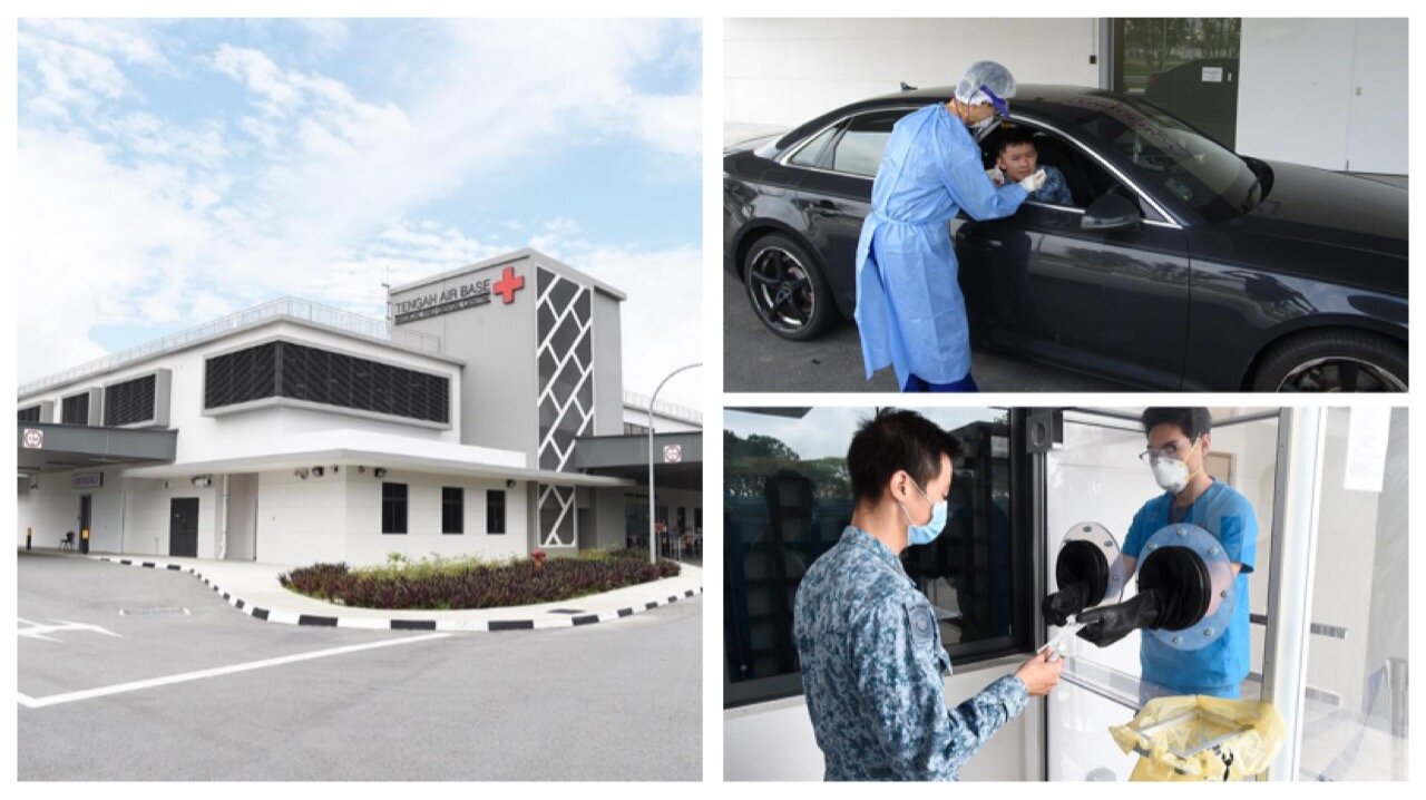 A medical centre at Tengah Airbase is trialling new healthcare technologies for military personnel.