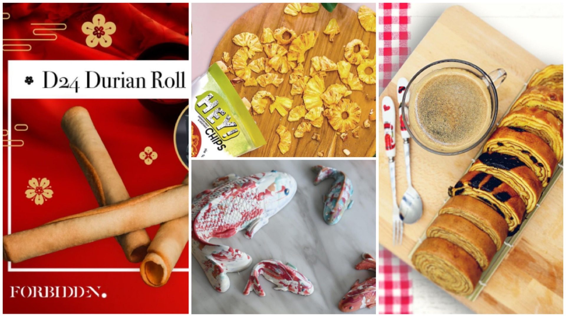 From durian love letters to pineapple chips, this year's CNY goodies utterly ox-cite our tastebuds!