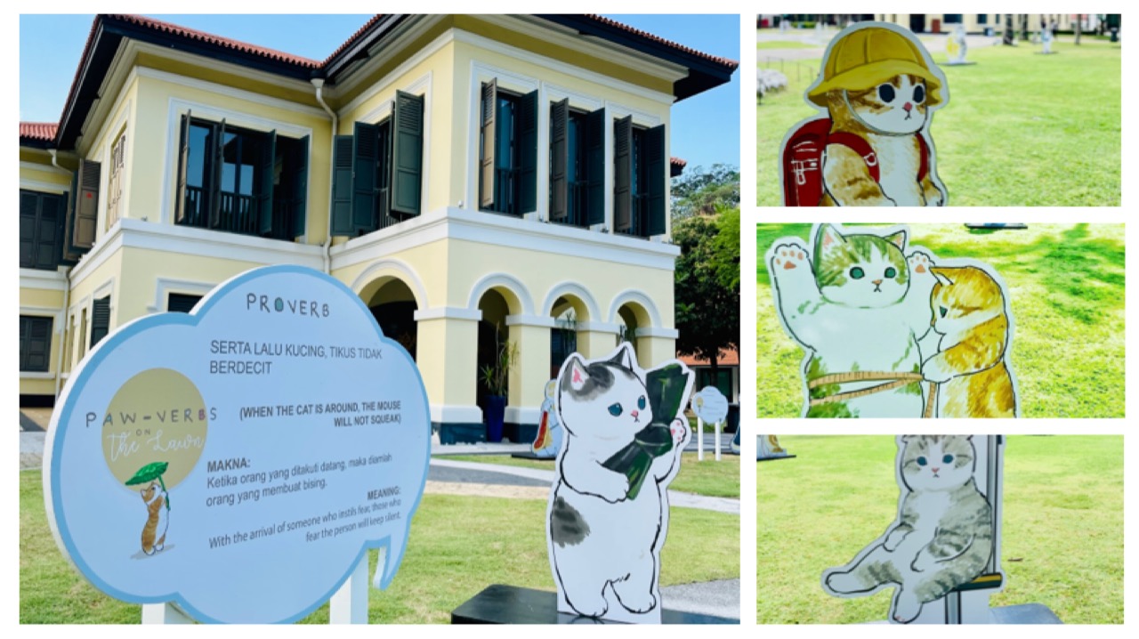 Get your culture and kawaii fix at "Paw-verbs on the Lawn", at the Malay Heritage Centre (MHC).