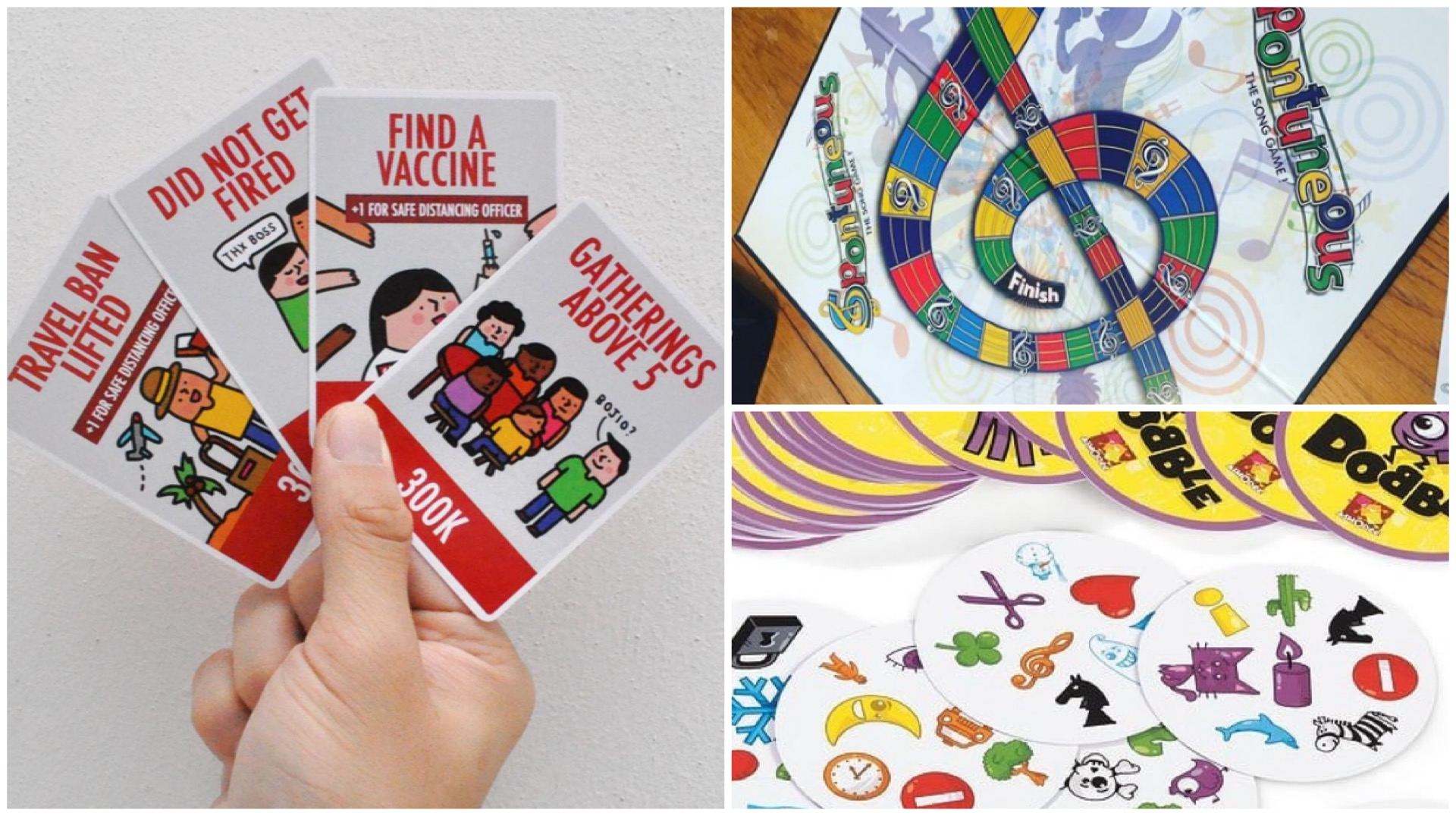 Not your usual card games and board games to keep the whole family entertained during the school holidays.