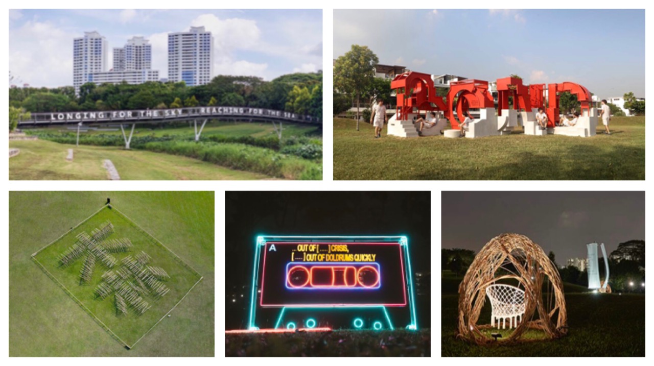 Celebrate World Art Day with public artworks along Singapore’s Coast-to-Coast Trail.
