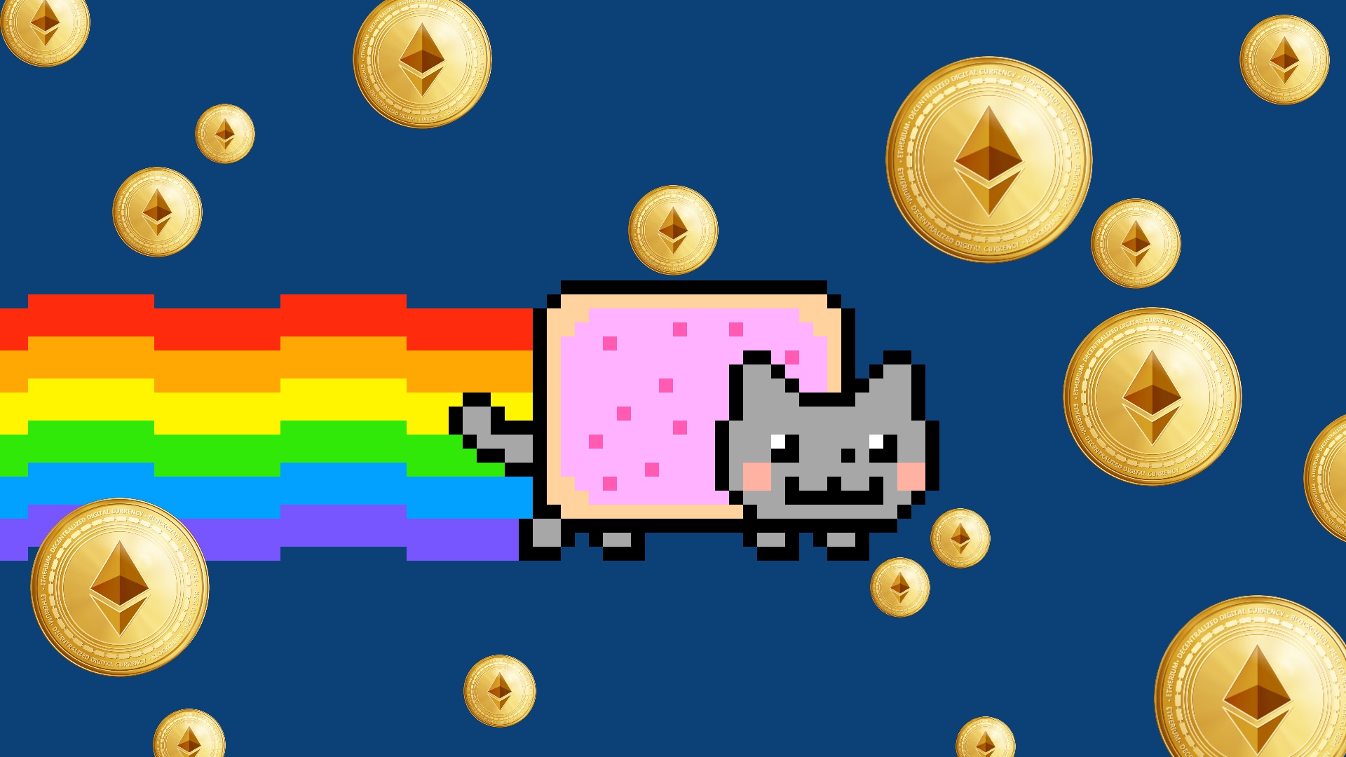 Anything can be an NFT, even memes. Nyan Cat creator Chris Torres sold a GIF of his iconic meme for almost US$60,000.