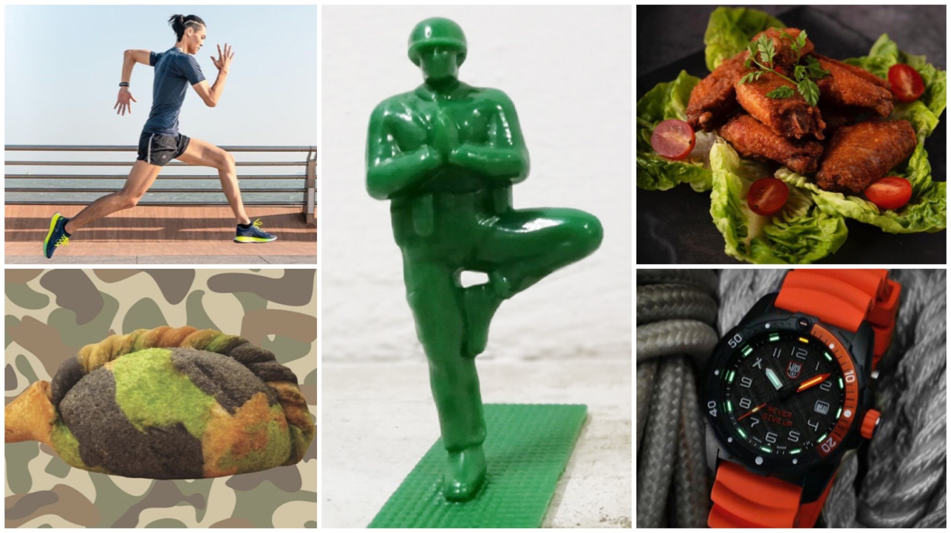 If you’re in the market for new running shoes, a yoga class, yummy food, a sporty timepiece or Chilli Crab Camou Puffs, check out the SAF Day deals.
