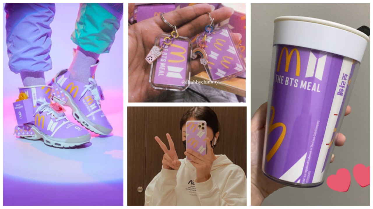 Can't bear to throw away the pretty purple McDonald's BTS Meal packaging? Here's what you can do with it.