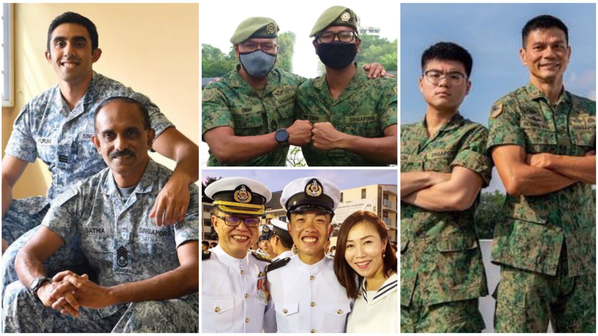 Be it air, land, or sea, these amazing father-son duos can all be found.