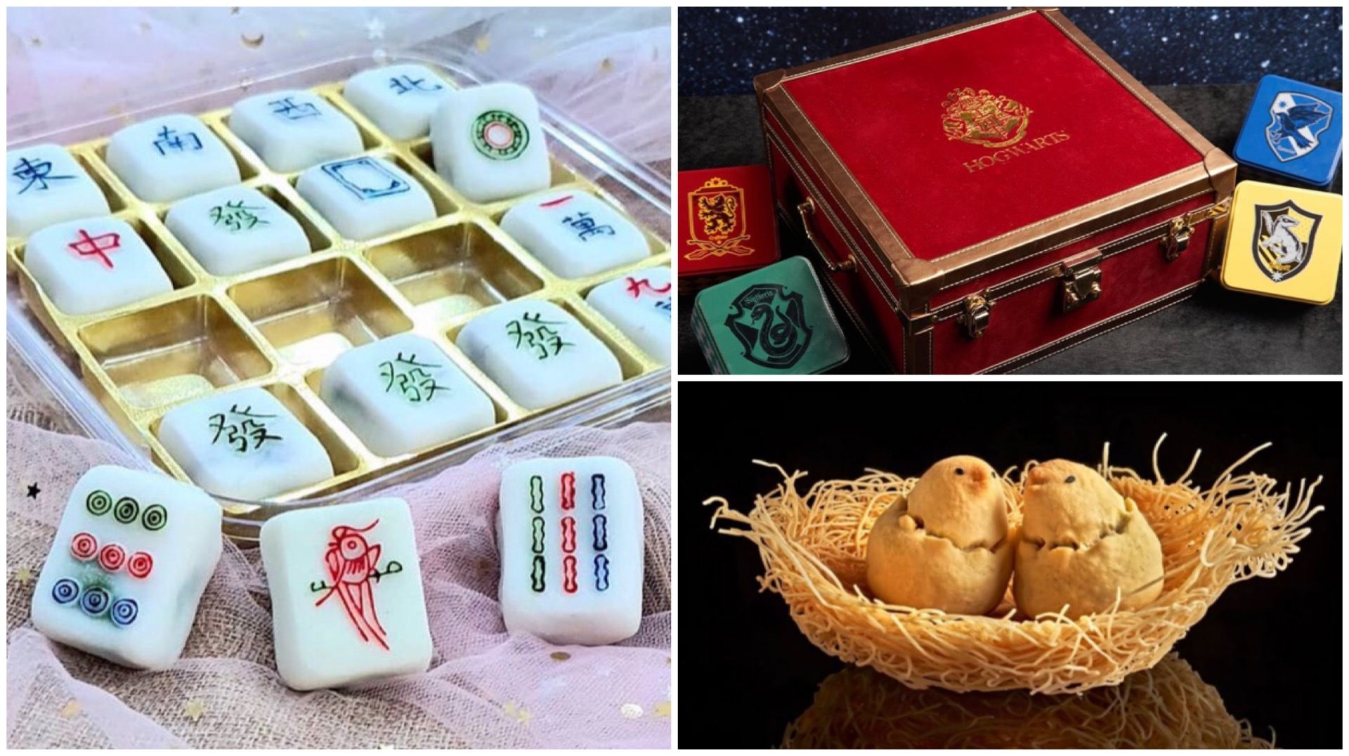 Discover unusual mooncakes in Singapore, from mahjong tiles and Harry Potter designs to Godiva chocolate mooncakes and Paul’s delectable moon tarts.
