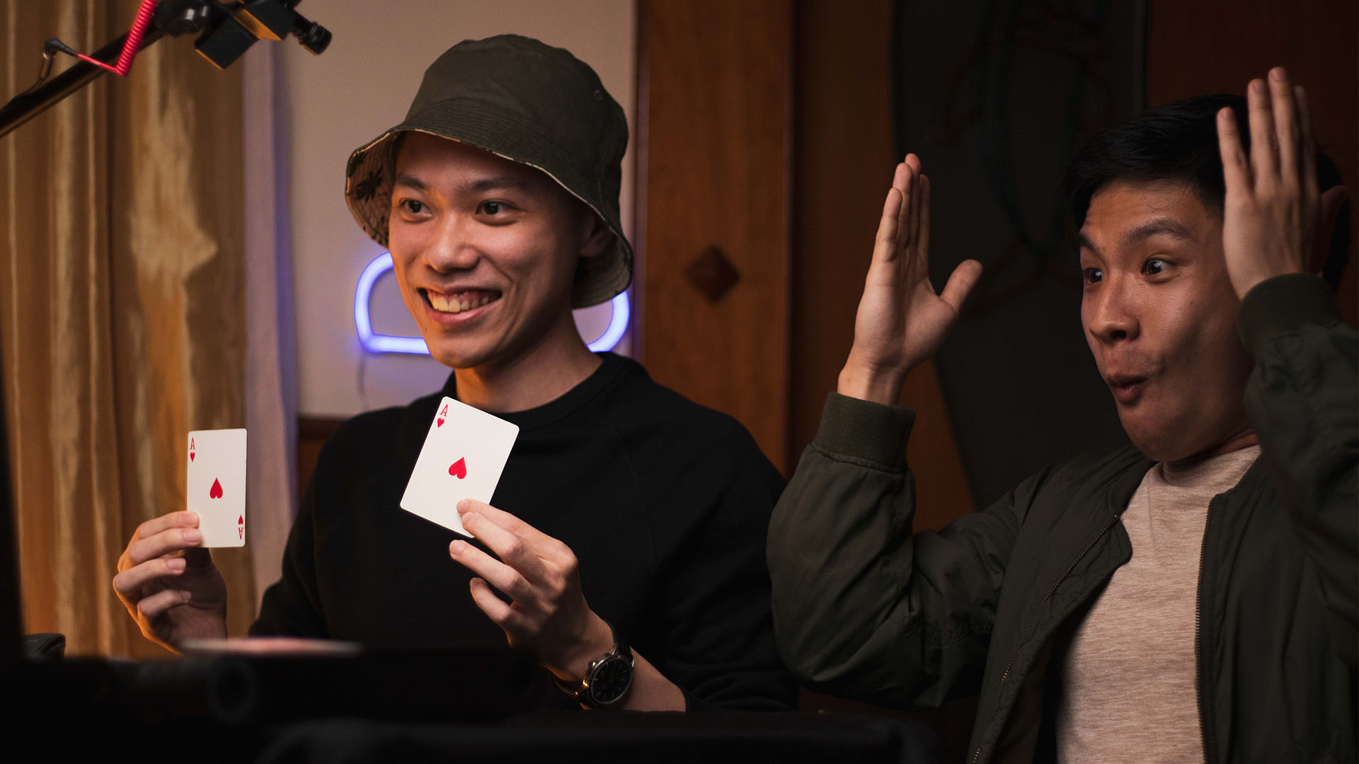 Darren Tien and Jerryl Tan, the magicians behind 'Playing the Hand', tell us how they made it as career illusionists in Singapore.