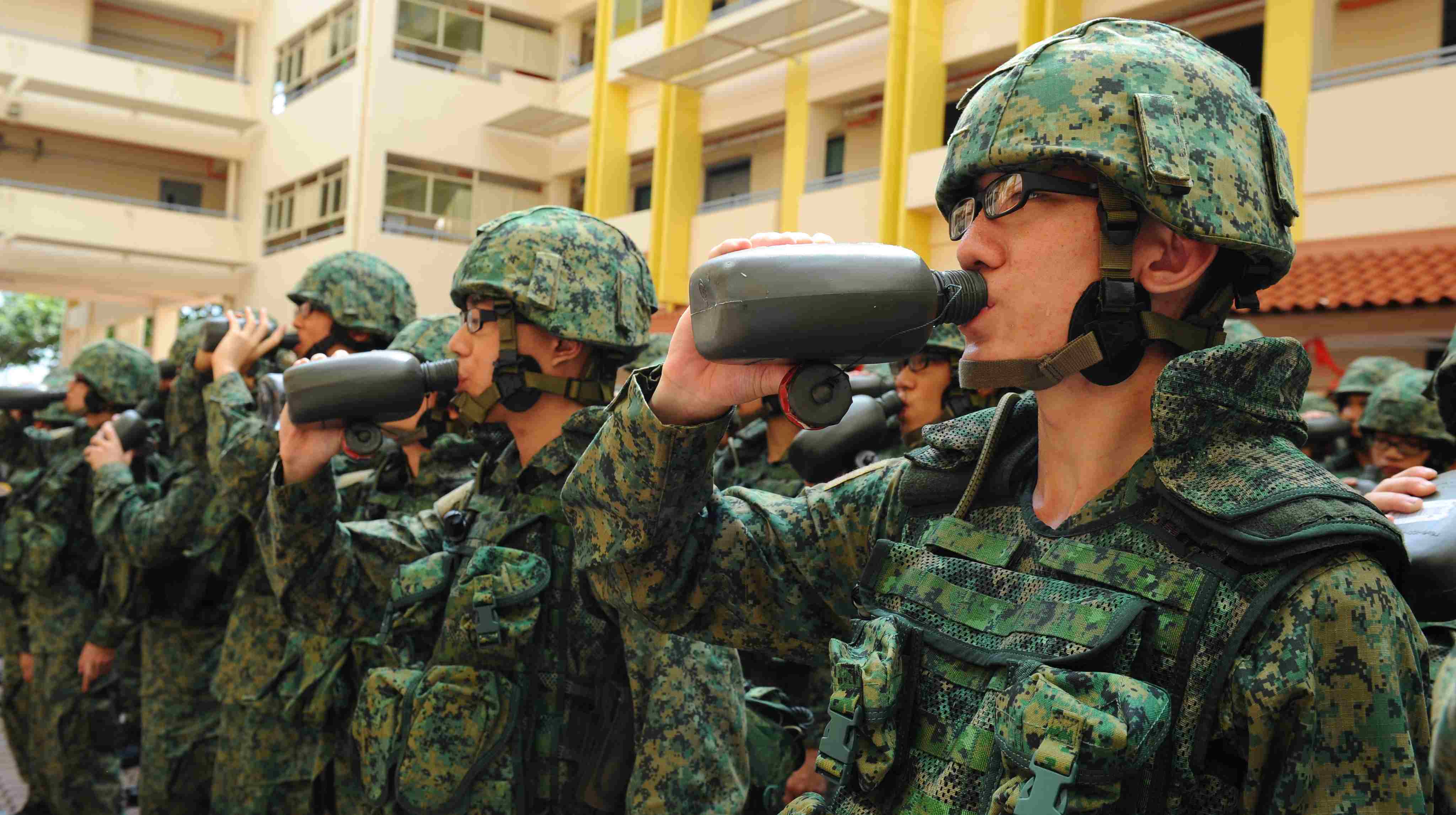 Staying hydrated lessens the chances of you toh-ing midway through a strenuous activity.
