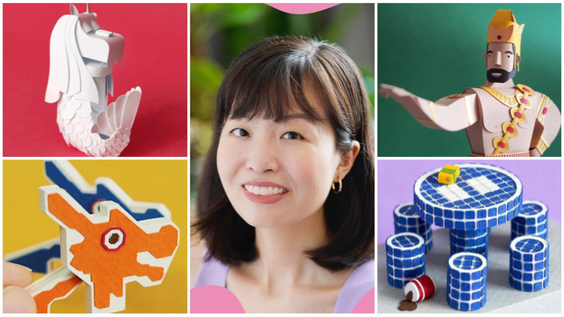 Paper artist Cheryl Teo, also known as Captain LULO, turns sheets of paper into works of art.