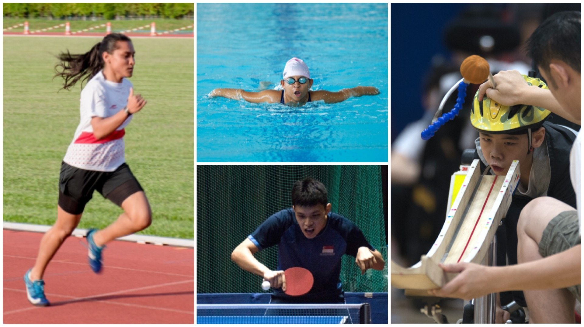 Siti Nurhayati Binte Ali Aksar Khan, Kate Tan, Aloysius Gan and Caleb Lee are some of the athletes who will be representing Singapore in athletics, swimming, boccia and table tennis, respectively.