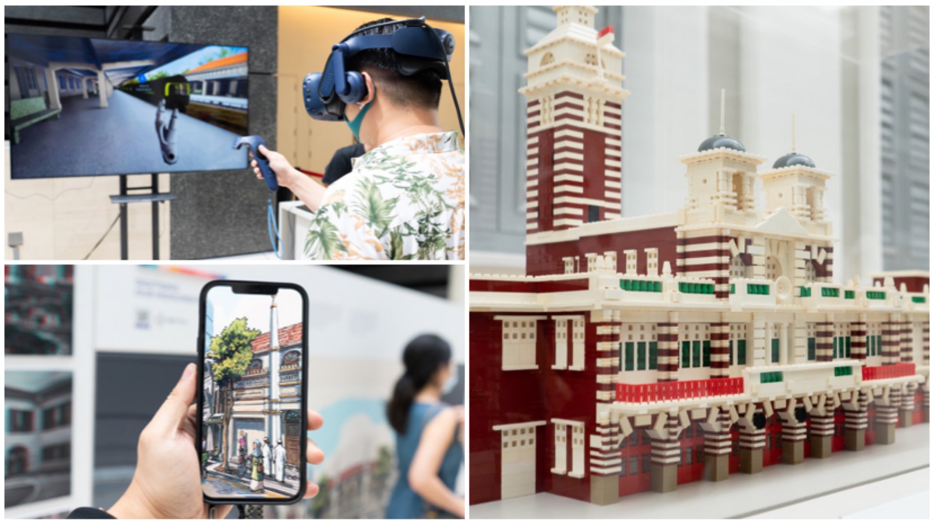 VR, a 360-degree illustration, and Lego are some of the new ways the National Heritage Board and National Museum of Singapore are highlighting our National Monuments.