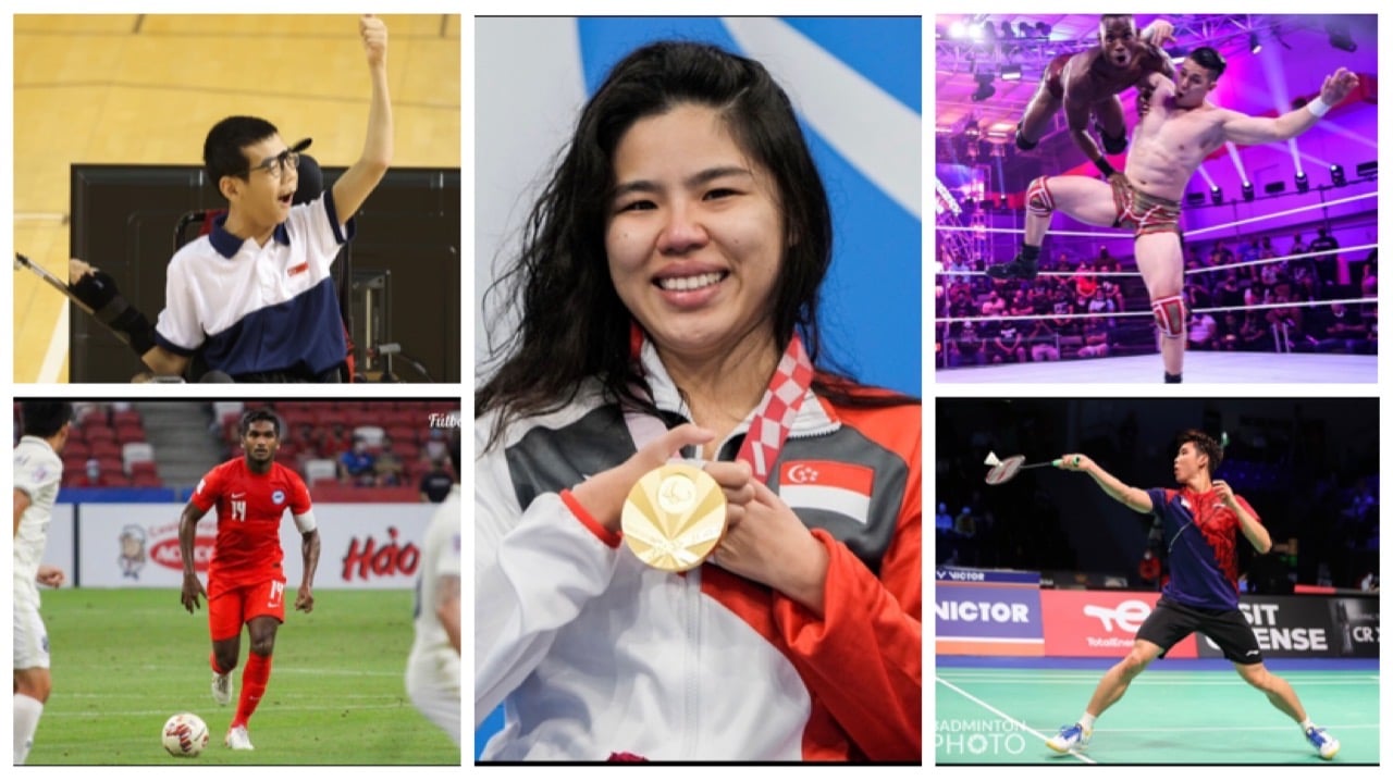 Para athletes Aloysius Gan and Yip Pin Xiu, WWE wrestler Dante Chen, badminton world no. 1 Loh Kean Yew and national footballer Hariss Harun are just some of the athletes who made 2021 a great year in sports.