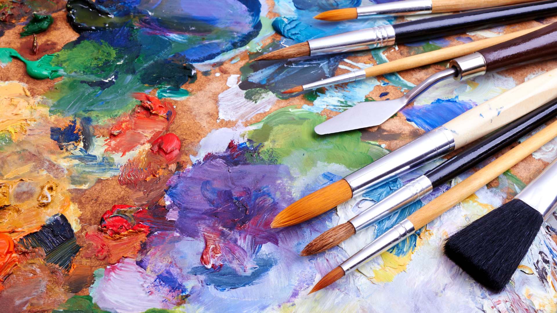 Arty party involving everything from calligraphy, paper art and animation to digital effects, massive murals and giant inflatables.