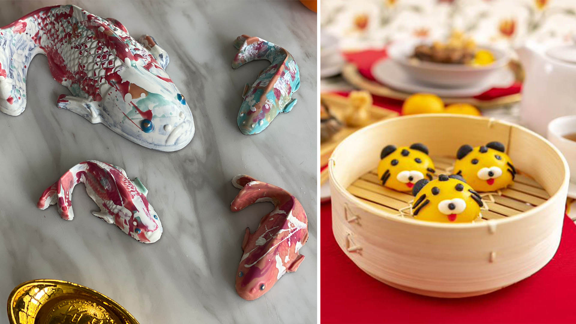 Tiger Kaya Buns, Chocolate Koi, and more Lunar New Year limited edition offerings
