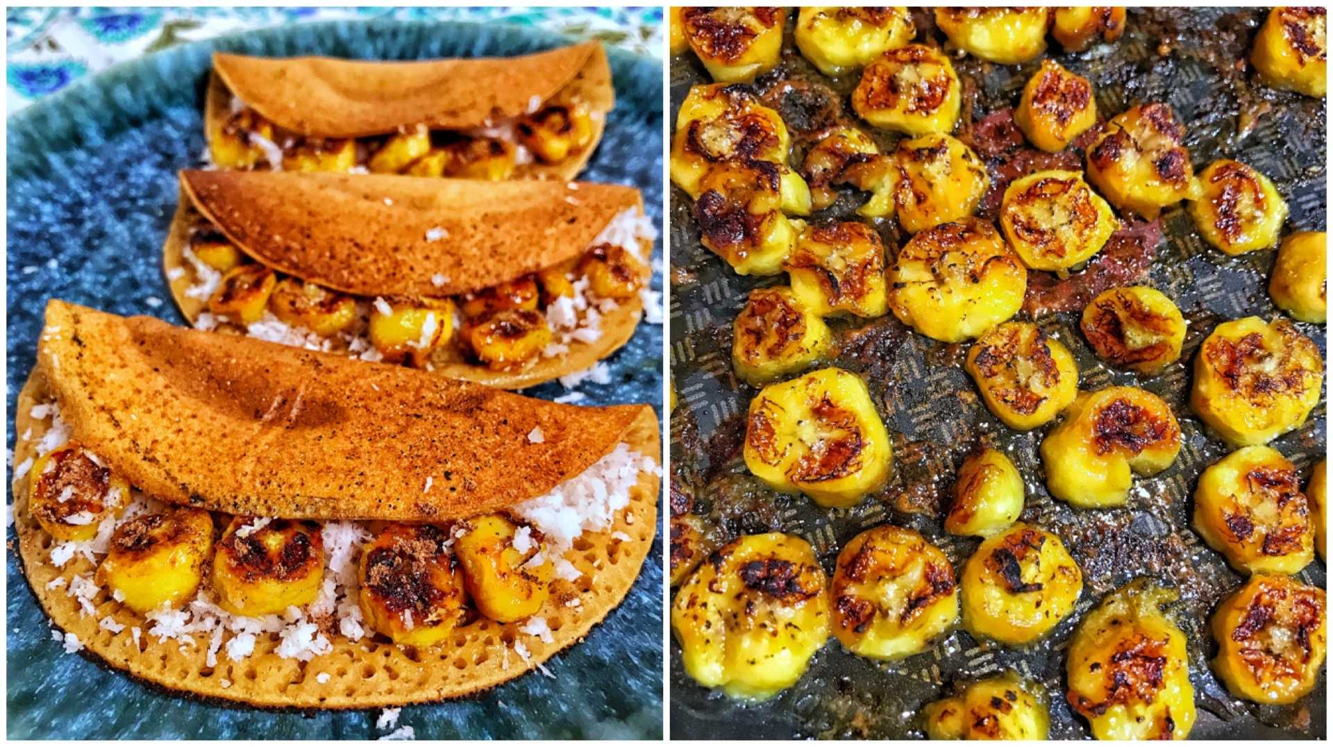 Kick off the year with this sweet treat by MasterChef Singapore Season 2 contestant Vasunthara Ramasamy that incorporates caramelised banana and a coconut stuffing.
