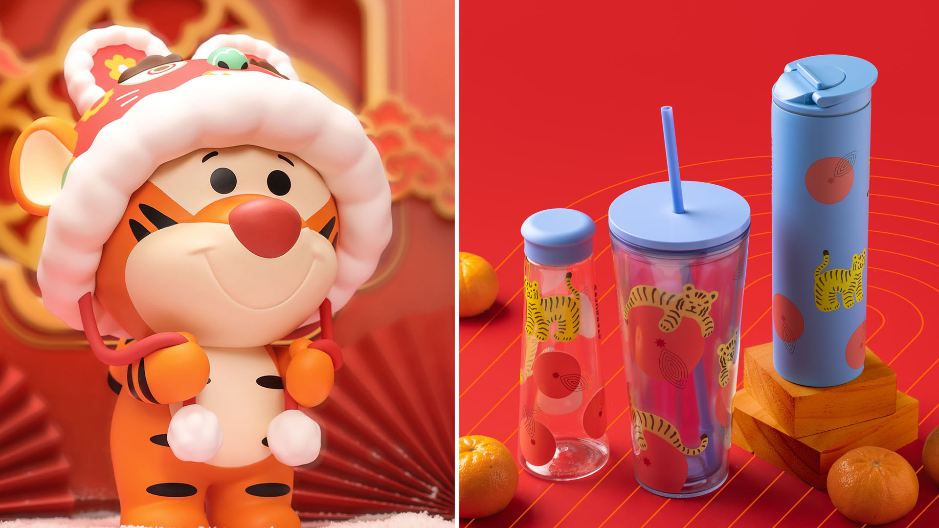 Year of the Tiger merchandise from Starbucks, LEGO, POP MART, Gucci, and more in Singapore!