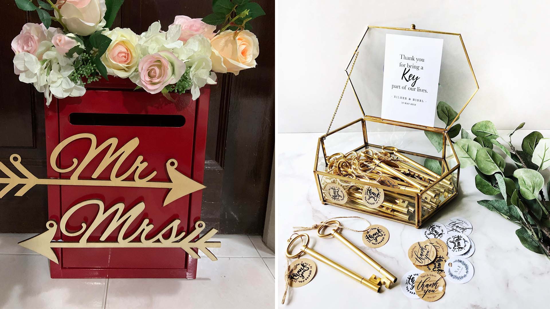 Find affordable wedding décor, favours, gowns, cars, guo da li sets and more on Carousell, from newlyweds and local vendors for budget-friendly celebrations.