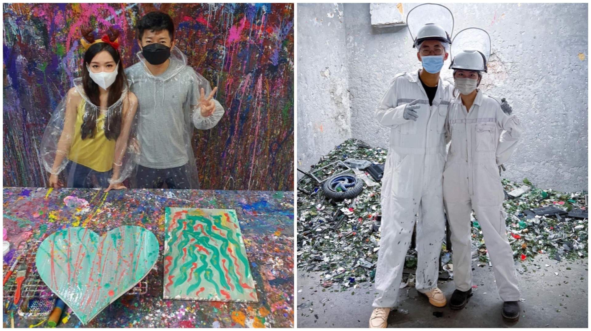 Celebrate l’amour by getting arty – or aggressive. Hey, we won’t judge.