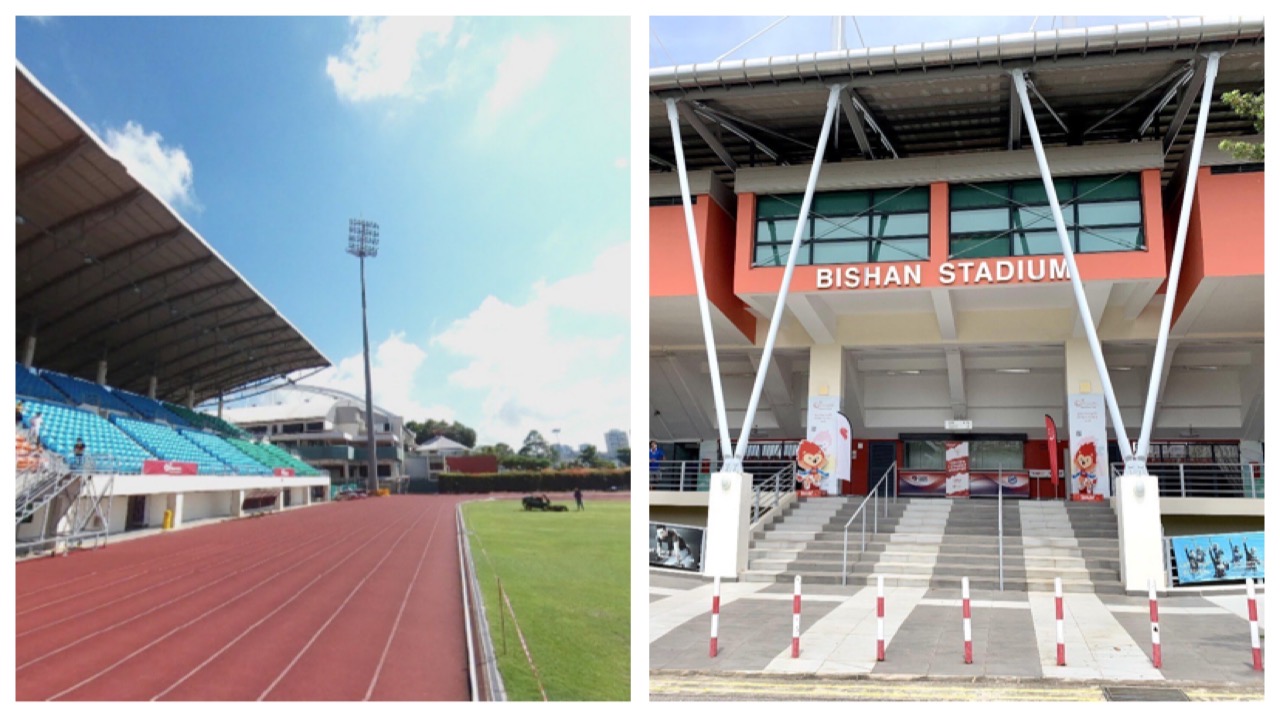 Bishan Stadium has not only hosted football games but major athletic meets as well.
