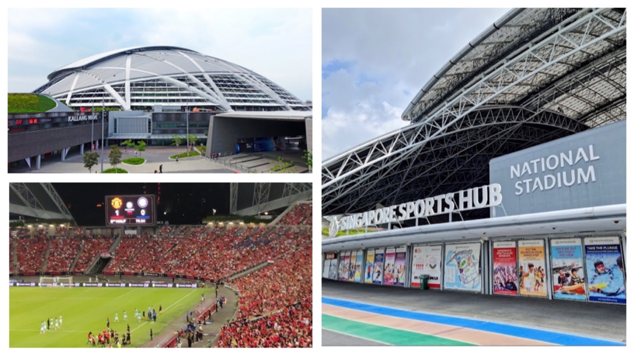 The 55,000-seat National Stadium is the centrepiece of the Singapore Sports Hub, a state-of-the-art, fully integrated sports, entertainment and lifestyle centre at the Kallang.