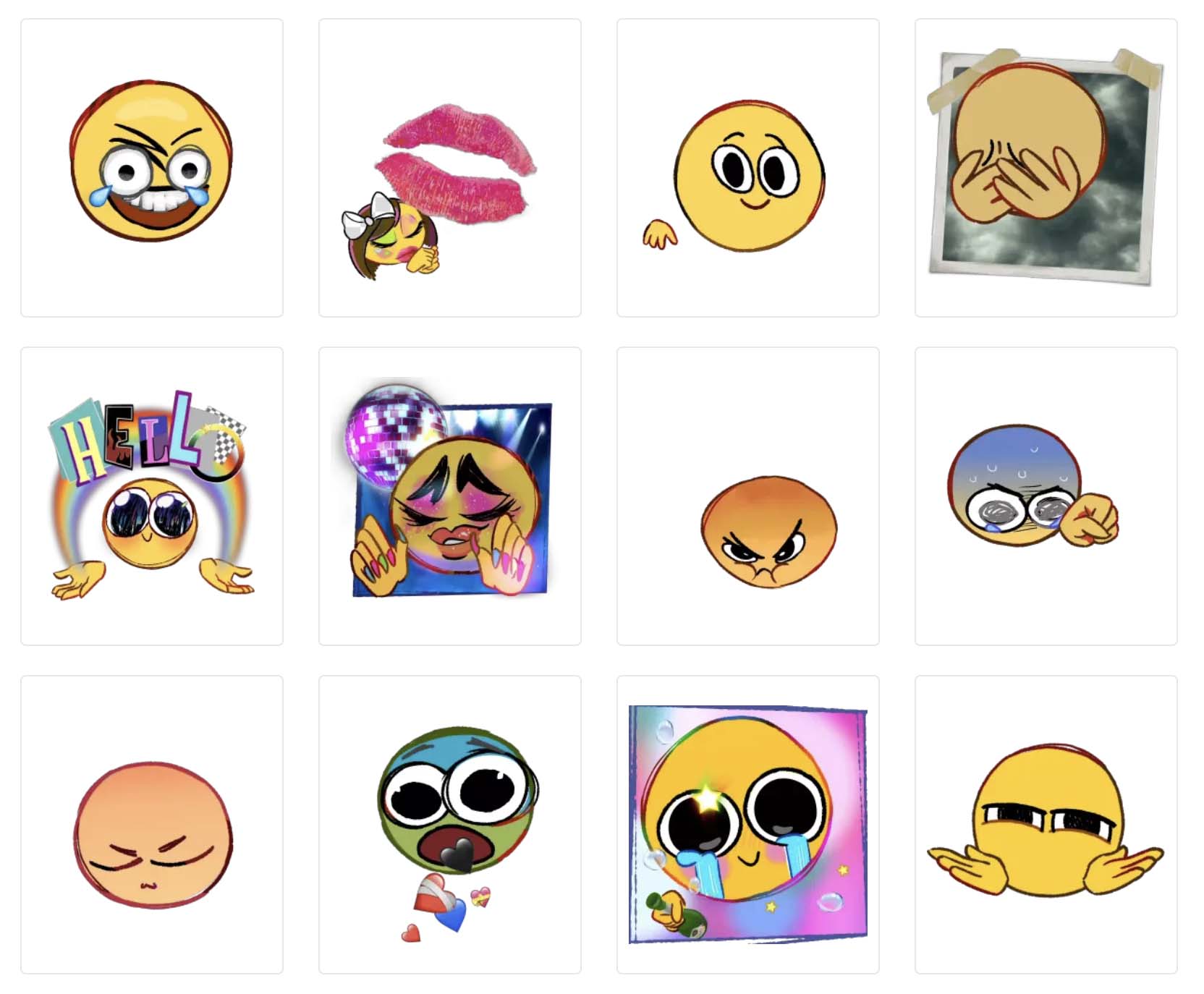 100+ Cursed Emoji Telegram Stickers Package List 2022