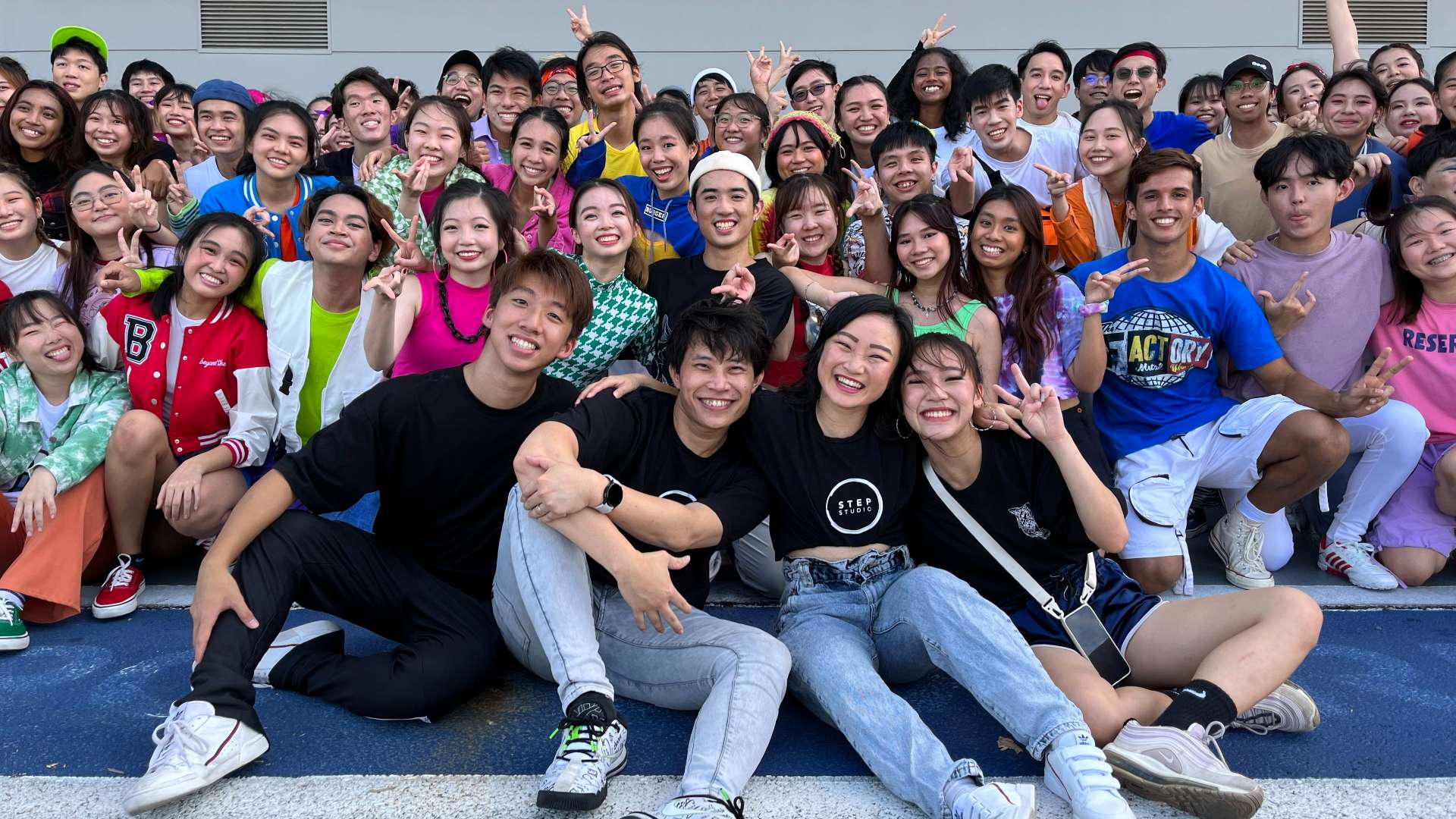 Co-founders of STEP Studio Stephanie Loh and husband, Deo Amarawi are mentors to students from NUS Halls and youth volunteers from TOUCH Community Services.