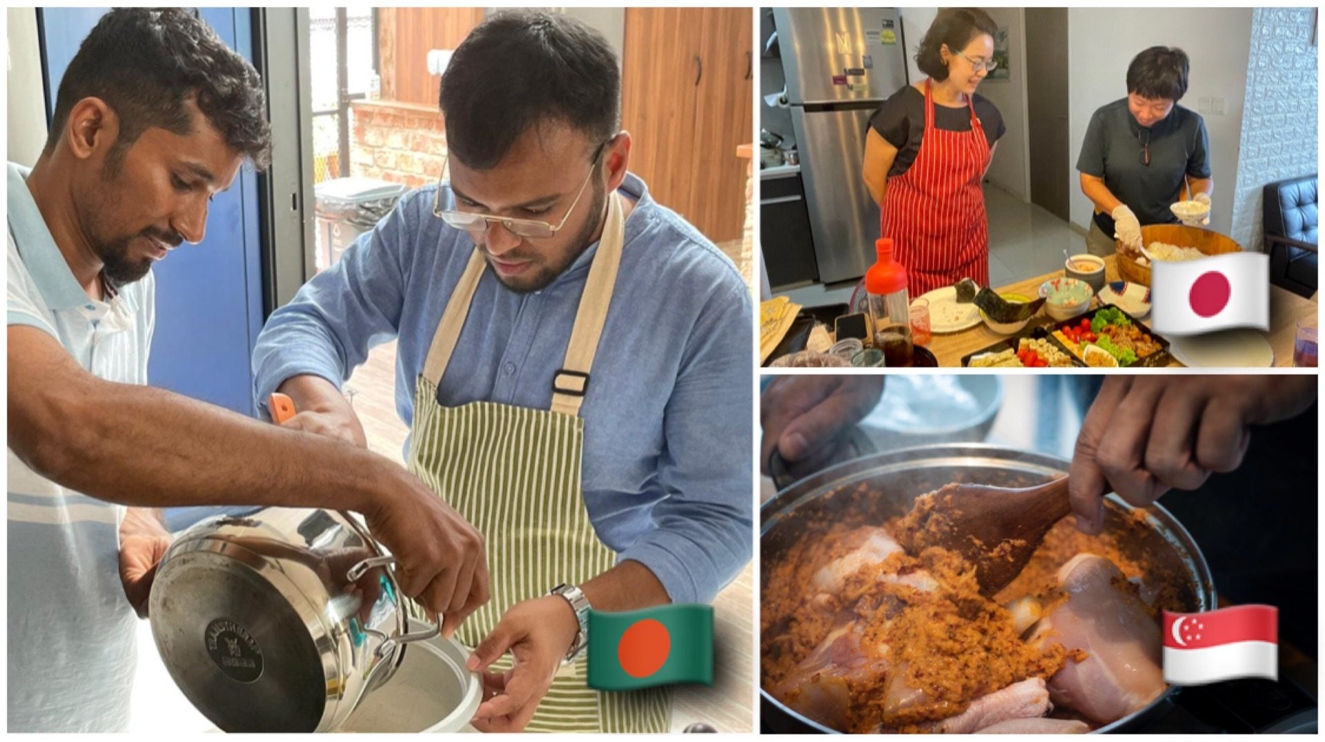 Enter the homes of Singaporean and international families to partake of local fare as well as cuisine from Africa, Thailand, India, Vietnam and Japan.