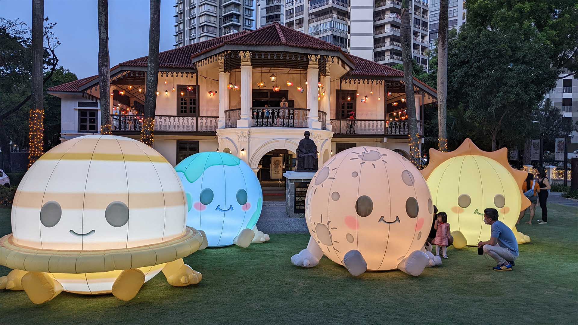 The cutest Mid-Autumn Festival lanterns and where to find them in Singapore.