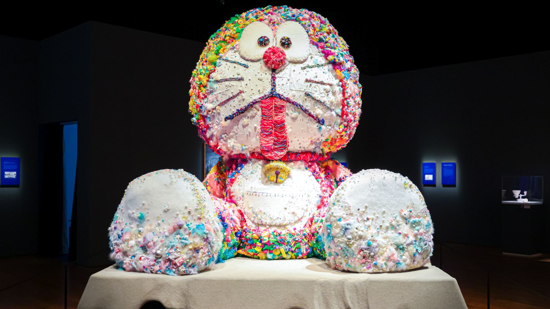 The Doraemon Exhibition Singapore features pages of old comics on loan from the Fujiko F Fujio Museum and quirky re-imaginations of the lovable blue robot.