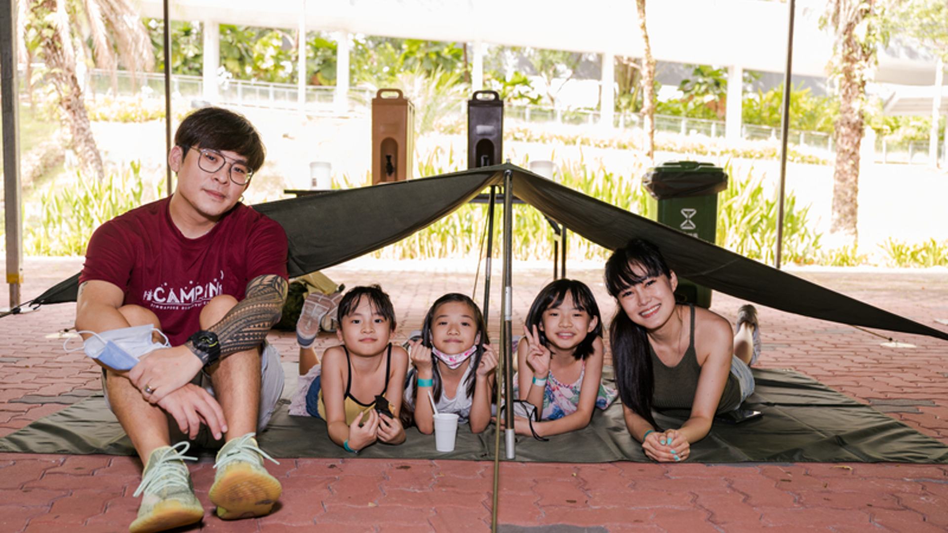 At Camp 1N, show your kids some of the skills you learnt during NS, plus enjoy all the fun family activities on the itinerary.