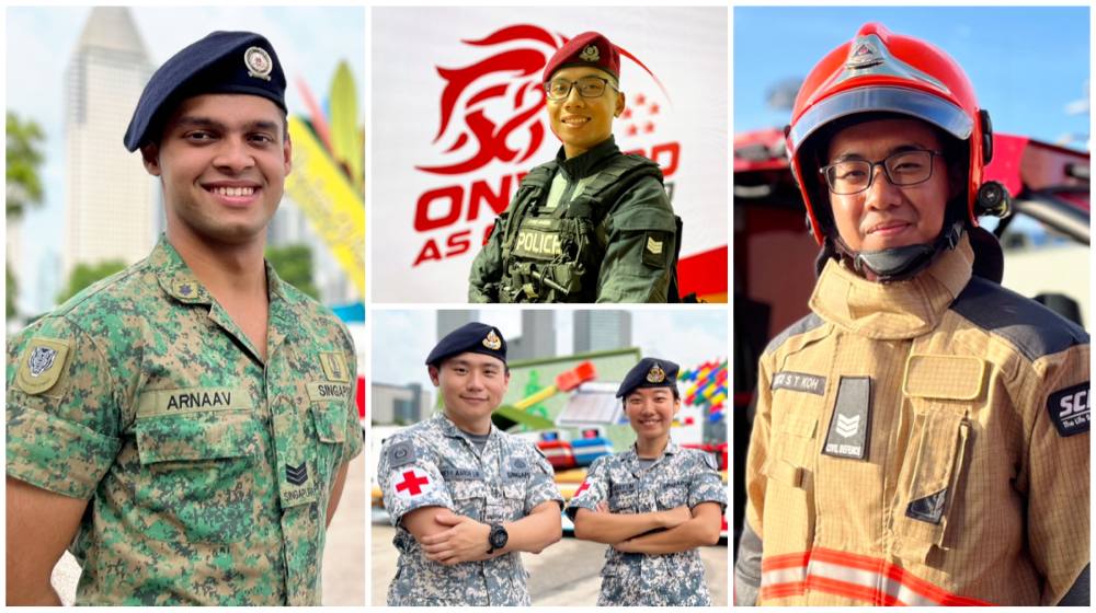 An earthquake survivor and a pair of siblings in the Navy are some of the participants thrilled to be part of the National Day Parade (NDP) for the first time.