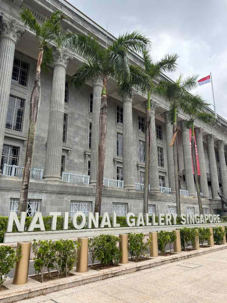 Former City Hall now part of National Gallery Singapore