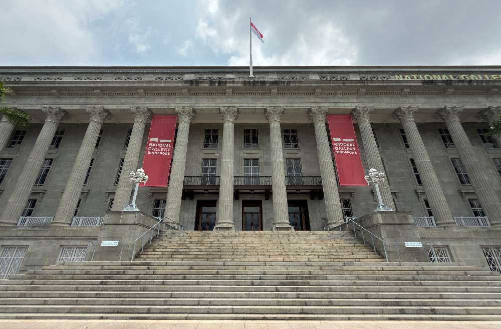 Former City Hall now part of National Gallery Singapore