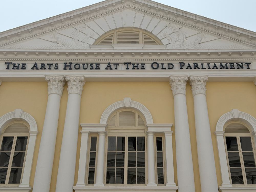 National Monument Arts House Facade Palladian Window