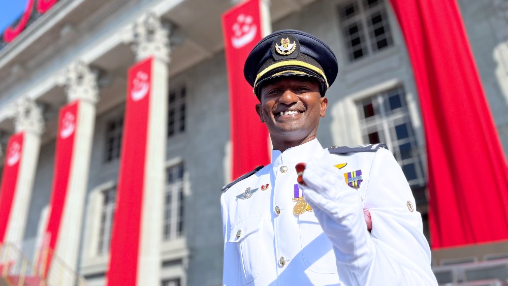 Meet MWO Pandykumaran S/O Arthiappan from the Republic of Singapore Air Force, this year’s NDP Regimental Sergeant Major (PRSM).