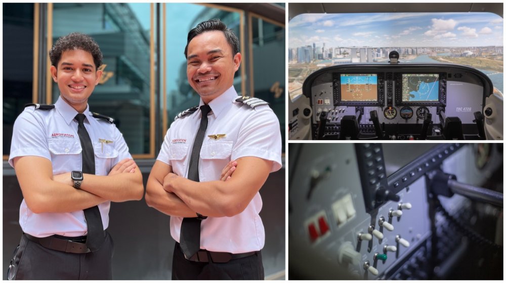 Nabil is one of the instructors and an alumni of Aeroviation, an aviation school co-founded by Faris that offers prospective pilots a more affordable way to obtain a pilot's license.