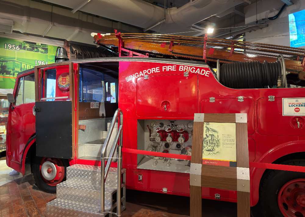 Central Fire Station Civil Defence Heritage Gallery firetruck
