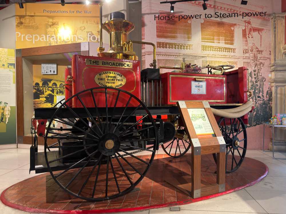 Central Fire Station Civil Defence Heritage Gallery firetruck