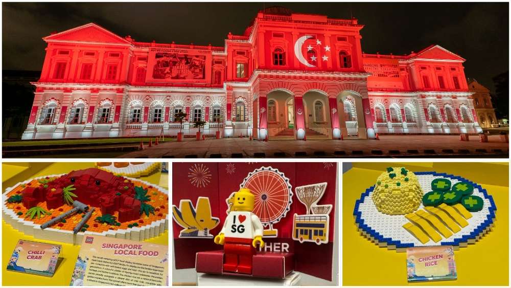 National Museum of Singapore, SG60, "Stories of Singapore: Building Our Heritage, Brick by Brick" LEGO exhibition.
