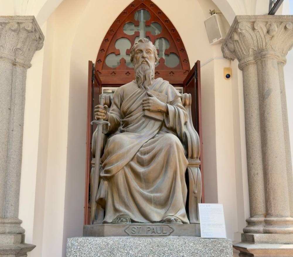 National Monument Singapore Church Saints Peter And Paul