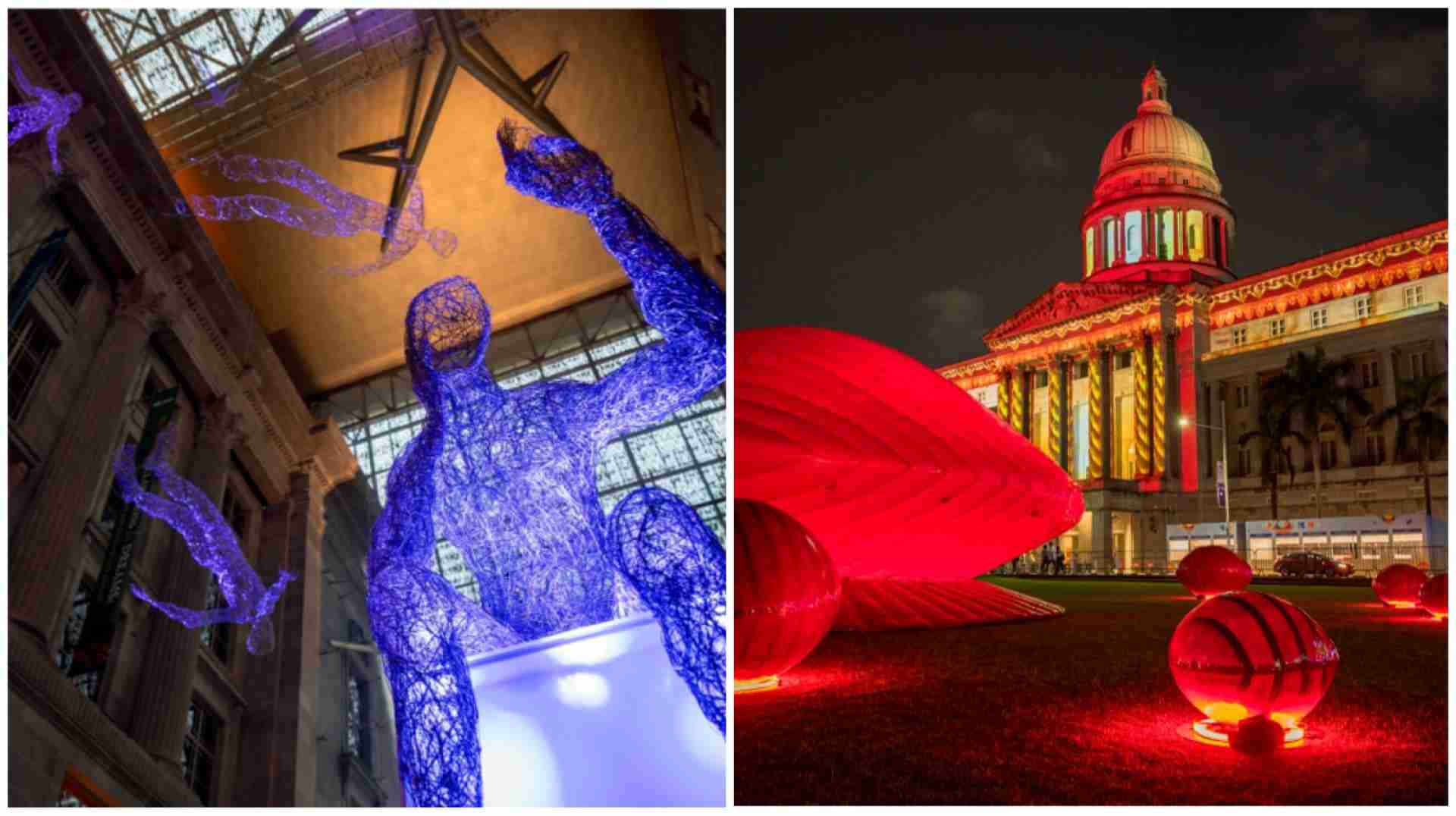 More than 60 artworks and programmes will illuminate the Civic District from 19 Jan to 8 Feb.