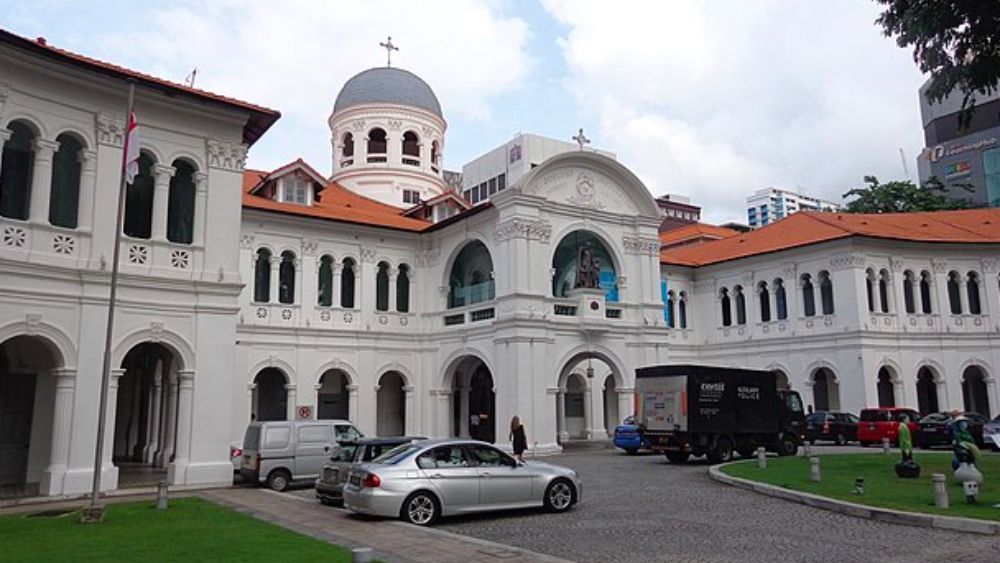 Built in 1867, the former Saint Joseph's Institution (now Singapore Art Museum) is Singapore's oldest Catholic boys' school.