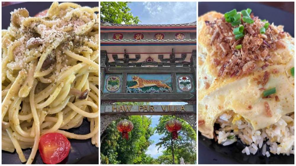 Does the food taste as good as it looks at Haw Par Villa?