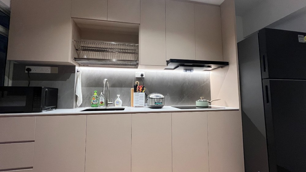 Maximising my limited kitchen space required meticulous planning and thoughtful design.