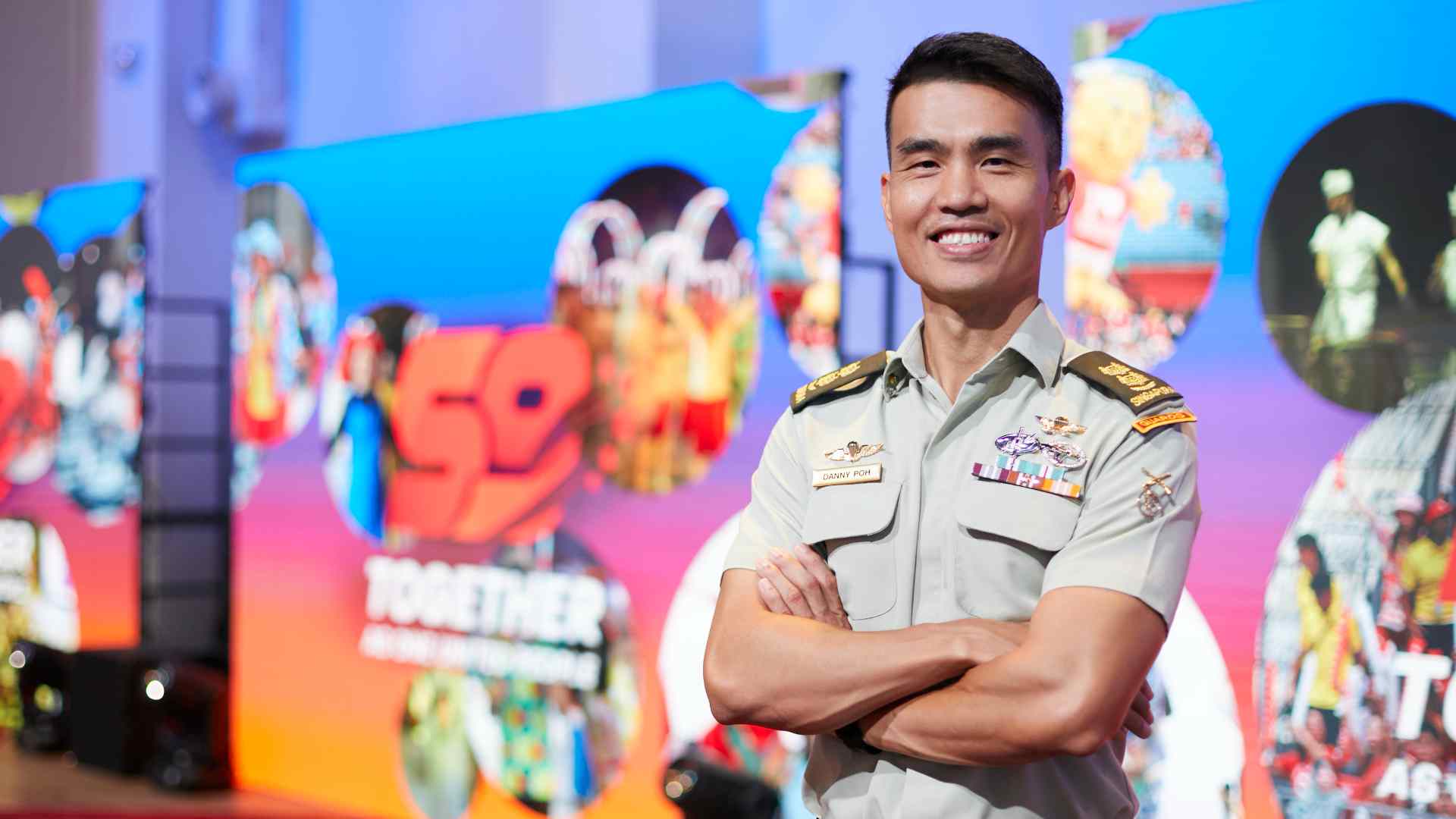 For SLTC Danny Poh, Chairman, Show Committee, building relationships on the journey leading up to NDP is just as important and meaningful as NDP itself.