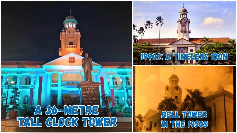 National Monuments of Singapore: Hwa Chong Institution Chinese High School Clock Tower Building