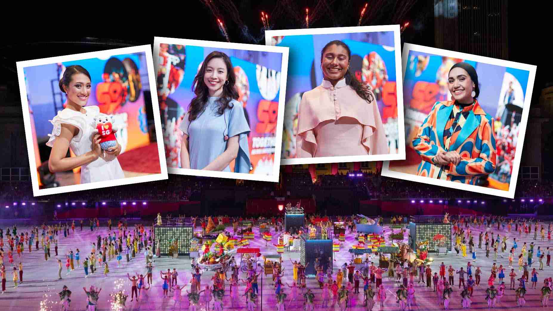 First-time NDP performers Amni Musfirah, Olivia Chuang, Sebastini Manimohan, and shazza are set to dazzle the crowds on 9 Aug.